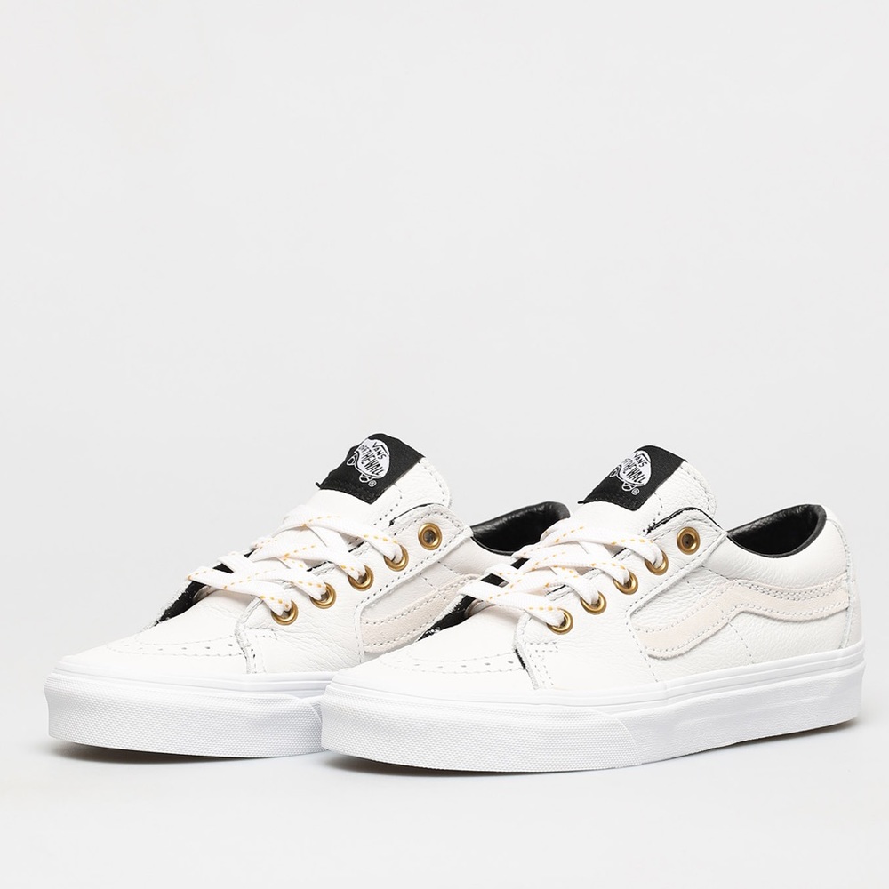 Vans Sk8-Low Leather True White